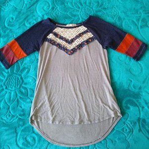 Jolt Half-long Sleeve Youth Tee